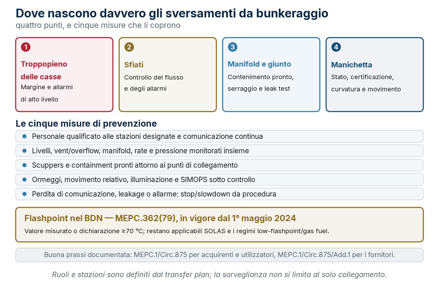 Diagramma bilingue parallelo che sintetizza sorveglianza e stop criteria.